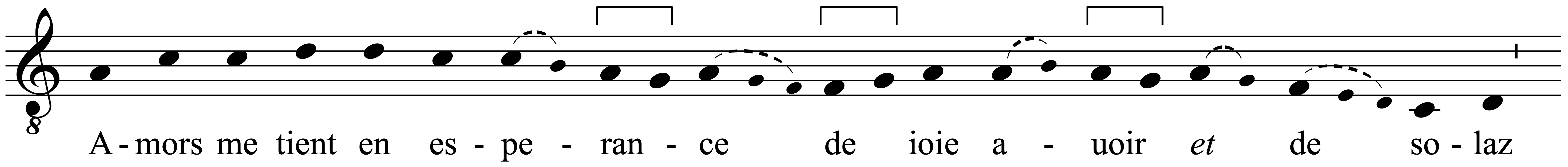 Work musical notation